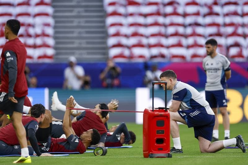 Football. UEFA Champions League Final MD-1. Arsenal. Training. 29.05.2026