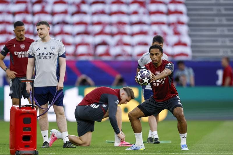 Football. UEFA Champions League Final MD-1. Arsenal. Training. 29.05.2026