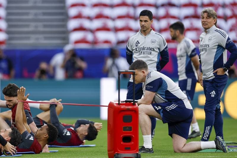 Football. UEFA Champions League Final MD-1. Arsenal. Training. 29.05.2026