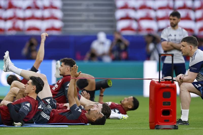 Football. UEFA Champions League Final MD-1. Arsenal. Training. 29.05.2026
