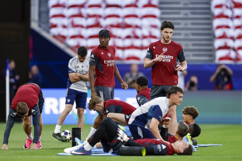 Football. UEFA Champions League Final MD-1. Arsenal. Training. 29.05.2026