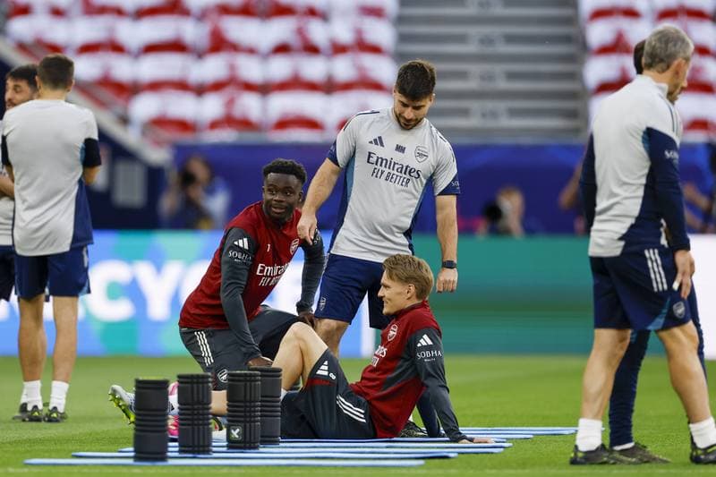 Football. UEFA Champions League Final MD-1. Arsenal. Training. 29.05.2026