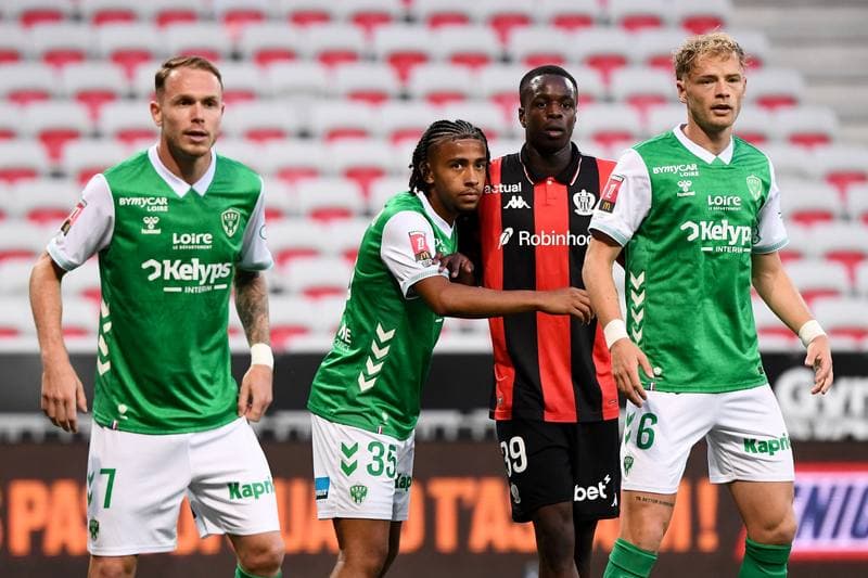 Football. Ligue 1. OGC Nice - AS Saint-Etienne. 29.05.2026