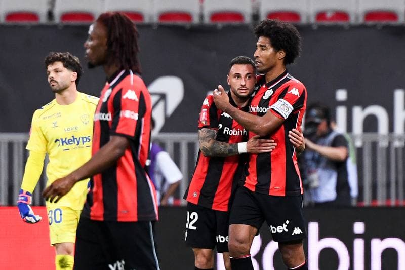 Football. Ligue 1. OGC Nice - AS Saint-Etienne. 29.05.2026