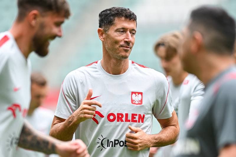 Football. Poland national team. Training. 30.05.2026