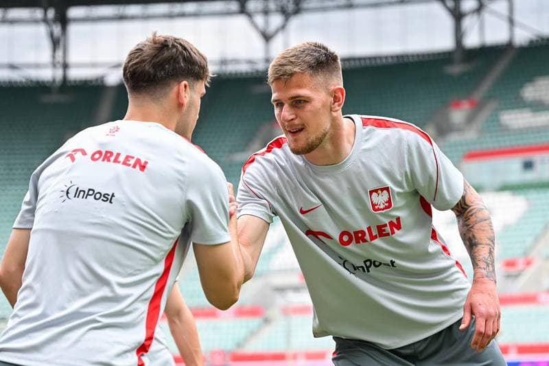 Football. Poland national team. Training. 30.05.2026