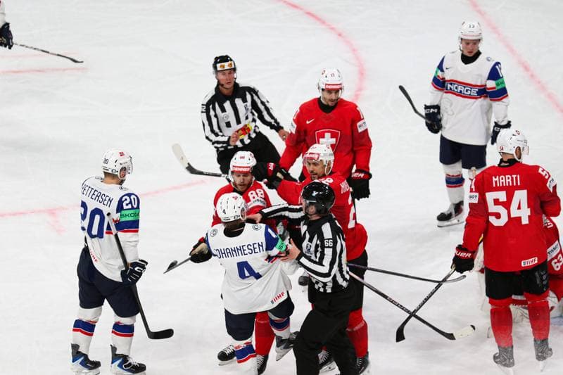 Ice Hockey. IIHF World Championship. Switzerland - Norway. 30.05.2026
