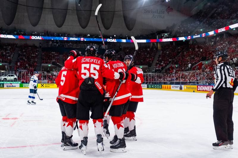 Ice Hockey. IIHF Ice Hockey World Championship. Canada - Finland. 30.05.2026
