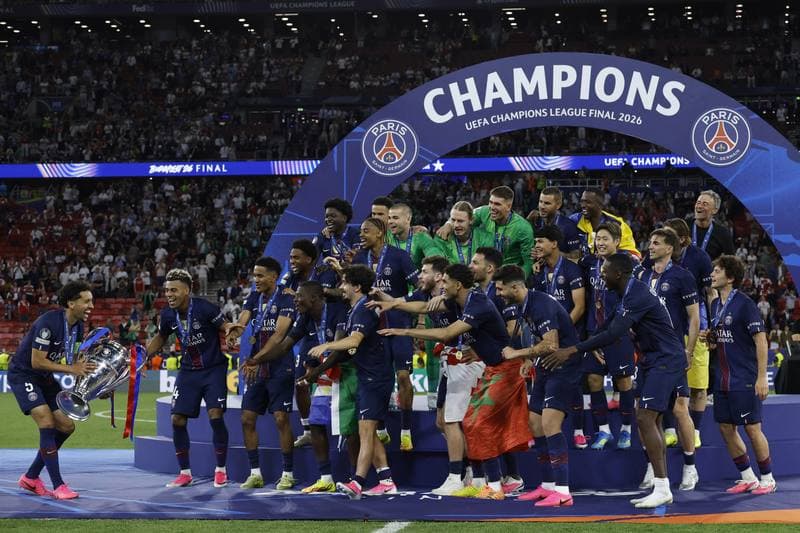 Football. UEFA Champions League Final. Paris Saint-Germain - Arsenal. 30.05.2026