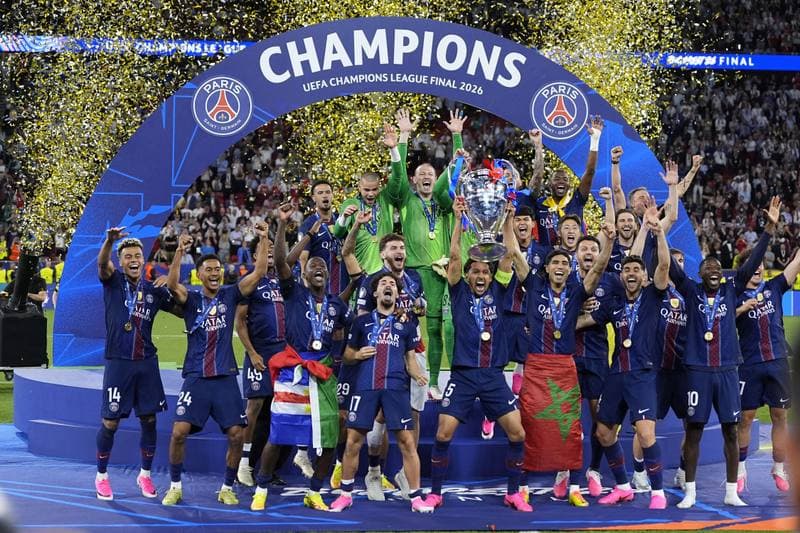 Football. UEFA Champions League. Paris Saint-Germain - Arsenal. 30.05.2026