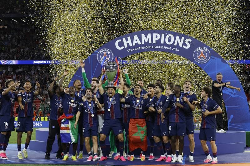 Football. UEFA Champions League Final. Paris Saint-Germain - Arsenal. 30.05.2026