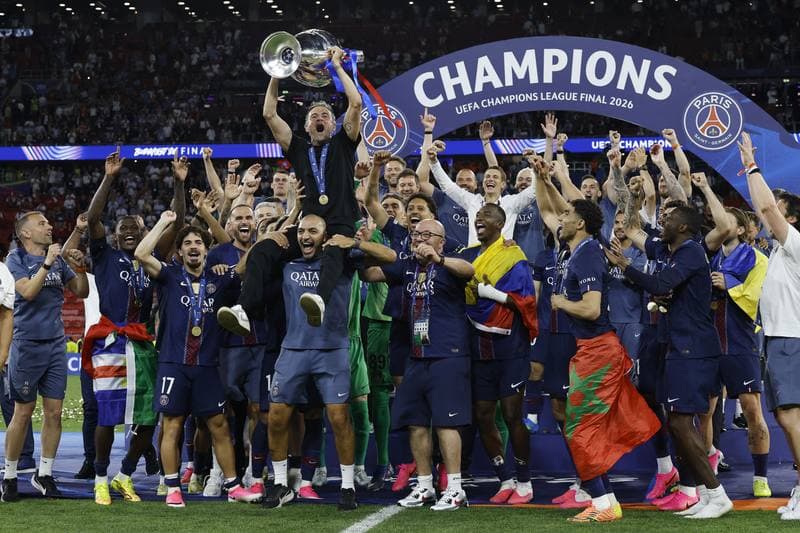 Football. UEFA Champions League Final. Paris Saint-Germain - Arsenal. 30.05.2026