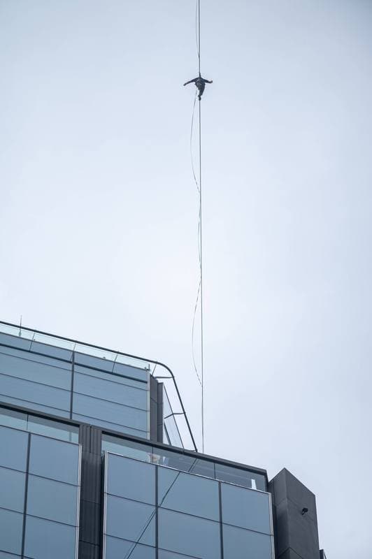 Slacklining. Red Bull Linia Czasu. Jaan Roose. 31.05.2026