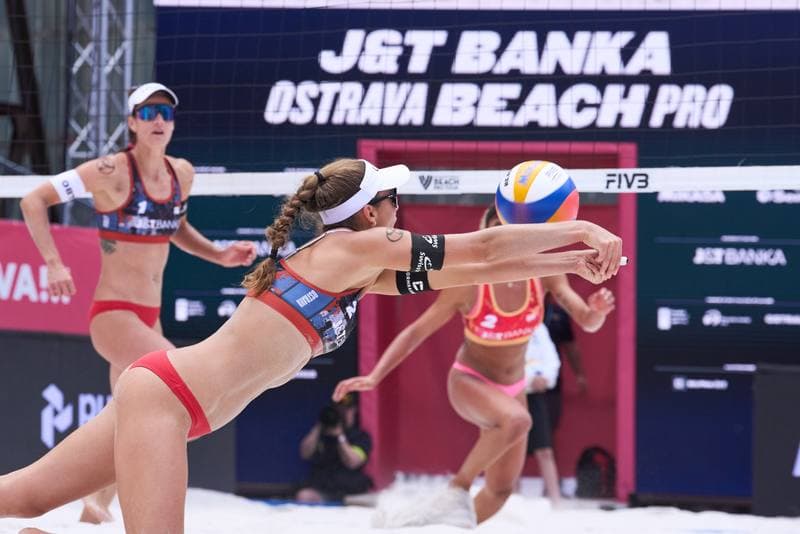 Beach Volleyball. JT Banka Ostrava Beach Pro Tour Elite 16. Semifinals. 31.05.2026