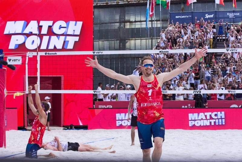 Beach Volleyball. JT Banka Ostrava Beach Pro Tour Elite 16. Semifinals. 31.05.2026