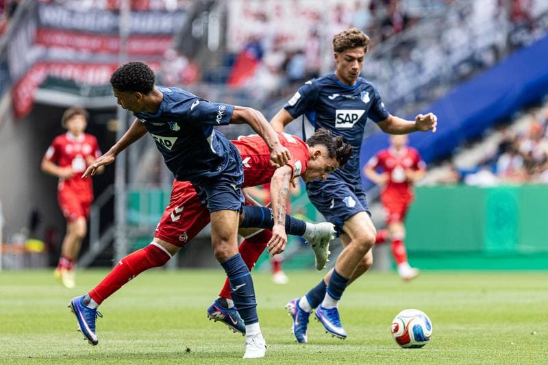 Football. U19-DFB-Nachwuchsliga A. TSG Hoffenheim U19 - 1. FC Koln U19. 31.05.2026