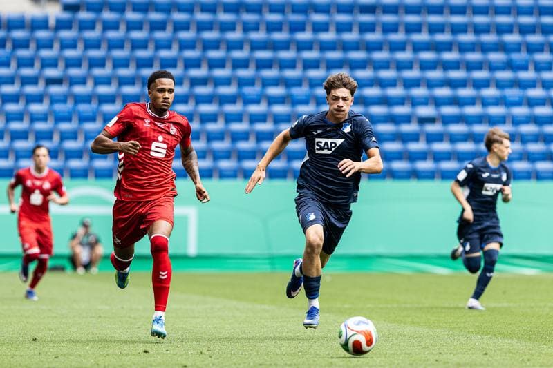 Football. U19-DFB-Nachwuchsliga A. TSG Hoffenheim U19 - 1. FC Koln U19. 31.05.2026