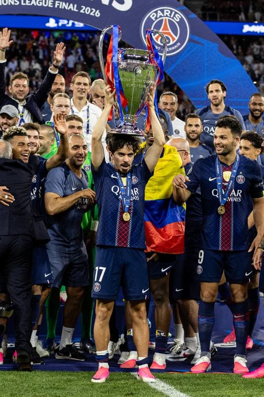 Football. UEFA Champions League. Medal Ceremony. 30.05.2026