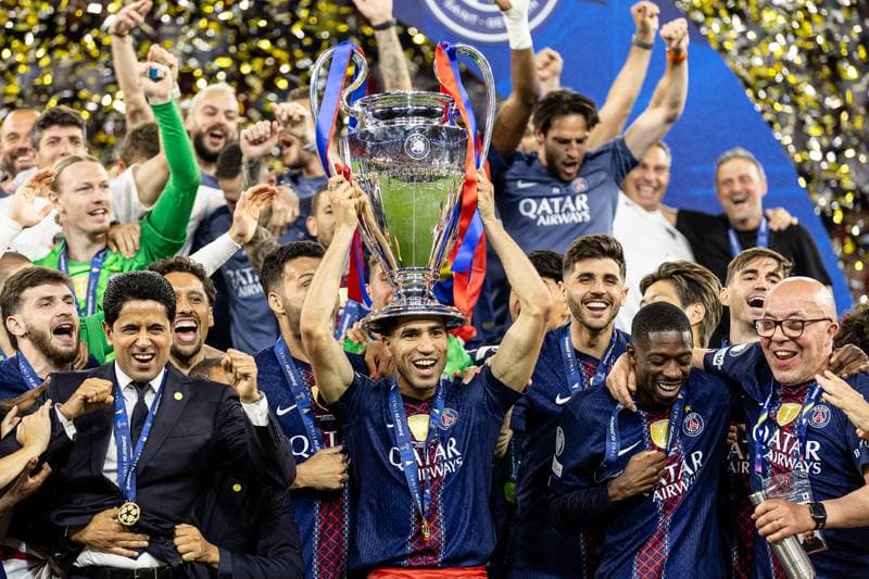 Football. UEFA Champions League. Medal Ceremony. 30.05.2026
