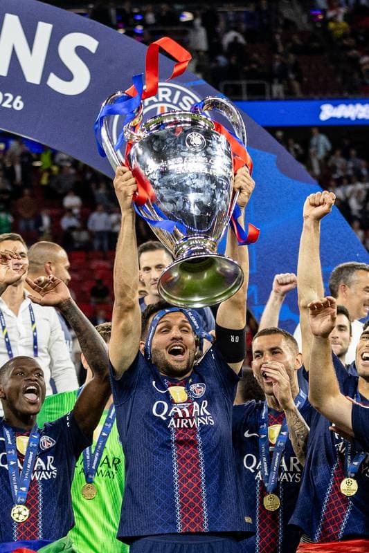 Football. UEFA Champions League. Medal Ceremony. 30.05.2026