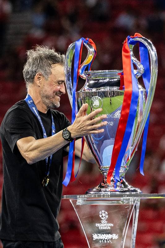 Football. UEFA Champions League. Medal Ceremony. 30.05.2026