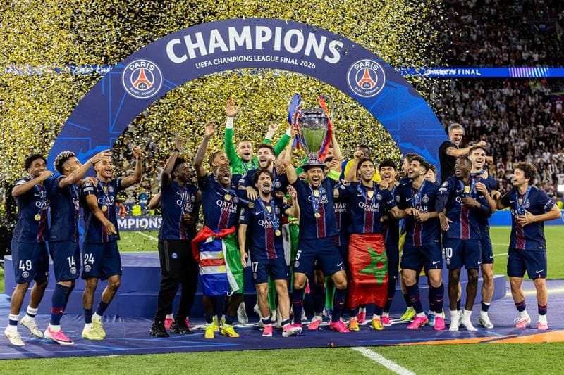 Football. UEFA Champions League. Medal Ceremony. 30.05.2026