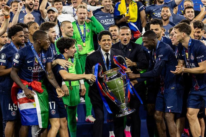 Football. UEFA Champions League. Medal Ceremony. 30.05.2026