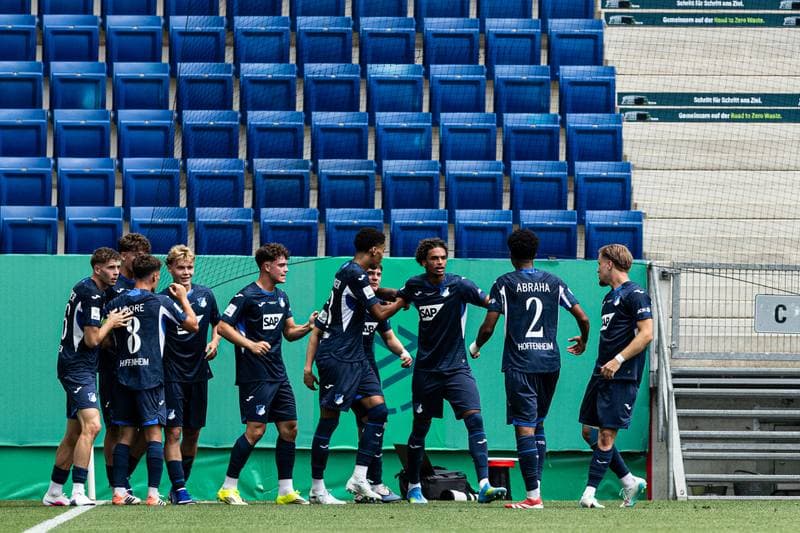 Football. U19-DFB-Nachwuchsliga A. TSG Hoffenheim U19 - 1. FC Koln U19. 31.05.2026