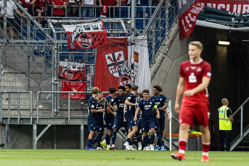 Football. U19-DFB-Nachwuchsliga A. TSG Hoffenheim U19 - 1. FC Koln U19. 31.05.2026