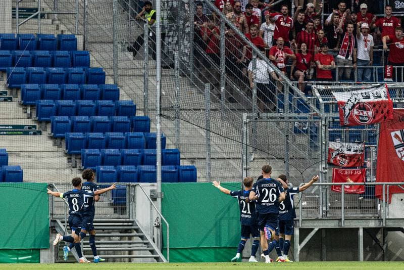 Football. U19-DFB-Nachwuchsliga A. TSG Hoffenheim U19 - 1. FC Koln U19. 31.05.2026