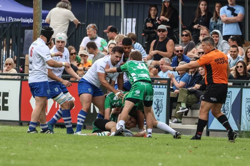 Rugby. Ekstraliga. Juvenia Krakow - Lechia Gdansk. 31.05.2026