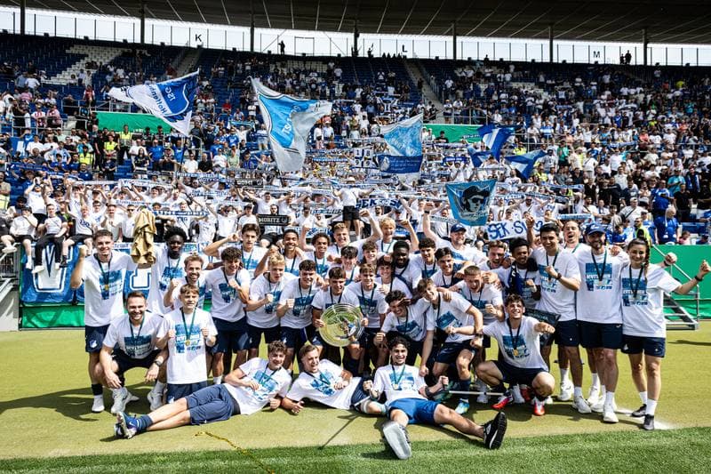 Football. U19-DFB-Nachwuchsliga A. TSG Hoffenheim U19 - 1. FC Koln U19. 31.05.2026
