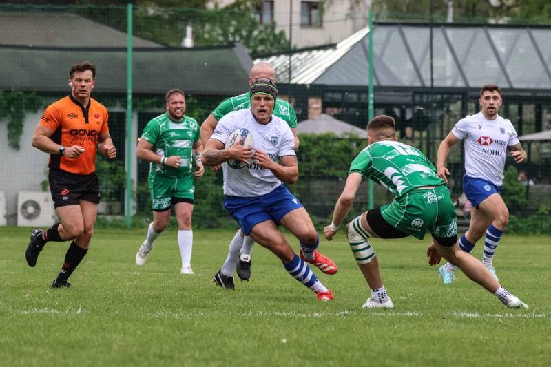 Rugby. Ekstraliga. Juvenia Krakow - Lechia Gdansk. 31.05.2026
