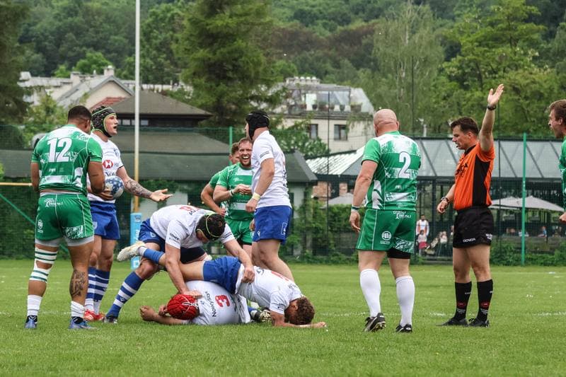 Rugby. Ekstraliga. Juvenia Krakow - Lechia Gdansk. 31.05.2026