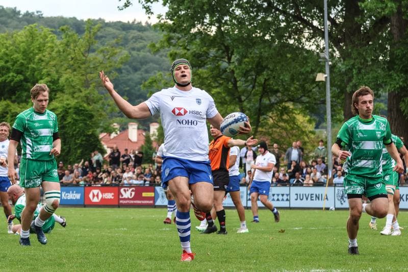 Rugby. Ekstraliga. Juvenia Krakow - Lechia Gdansk. 31.05.2026