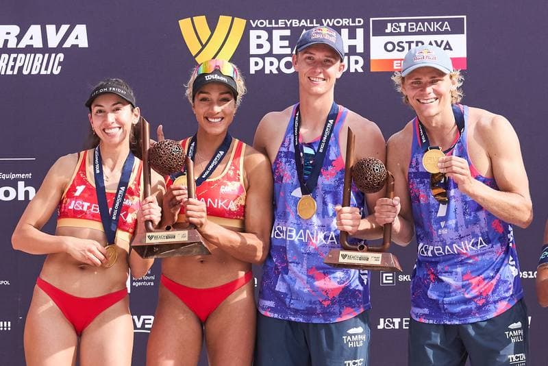 Beach Volleyball. JT Banka Ostrava Beach Pro Tour Elite 16. Semifinals. 31.05.2026