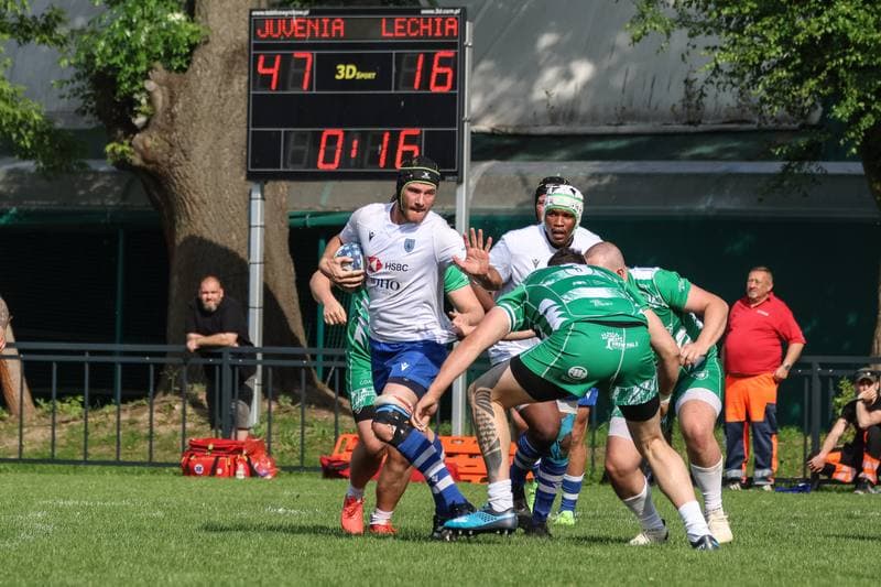Rugby. Ekstraliga. Juvenia Krakow - Lechia Gdansk. 31.05.2026