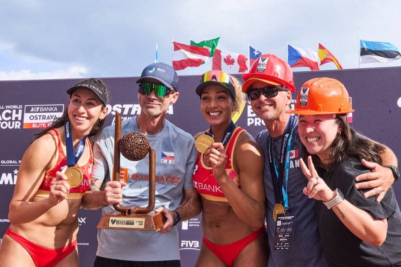 Beach Volleyball. JT Banka Ostrava Beach Pro Tour Elite 16. Semifinals. 31.05.2026