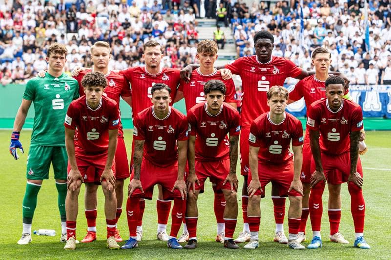 Football. U19-DFB-Nachwuchsliga A. TSG Hoffenheim U19 - 1. FC Koln U19. 31.05.2026