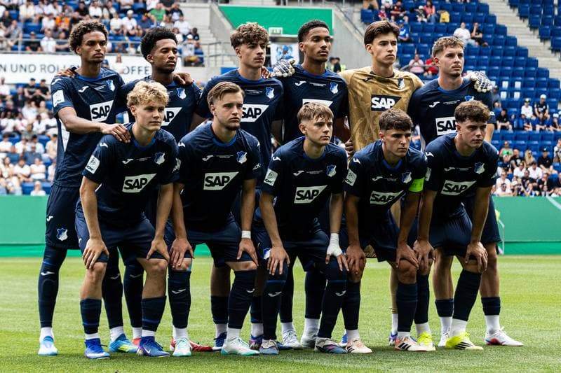 Football. U19-DFB-Nachwuchsliga A. TSG Hoffenheim U19 - 1. FC Koln U19. 31.05.2026