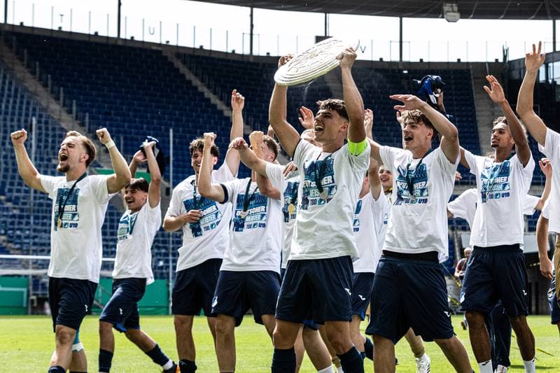 Football. U19-DFB-Nachwuchsliga A. TSG Hoffenheim U19 - 1. FC Koln U19. 31.05.2026