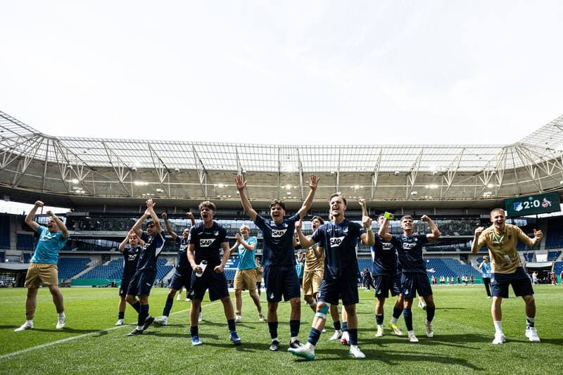 Football. U19-DFB-Nachwuchsliga A. TSG Hoffenheim U19 - 1. FC Koln U19. 31.05.2026
