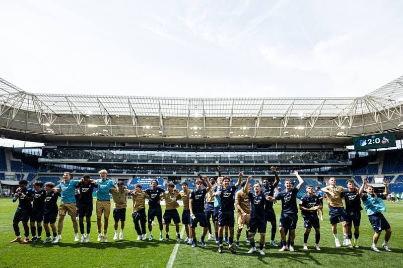 Football. U19-DFB-Nachwuchsliga A. TSG Hoffenheim U19 - 1. FC Koln U19. 31.05.2026