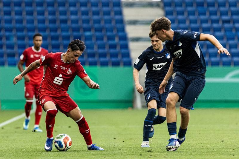 Football. U19-DFB-Nachwuchsliga A. TSG Hoffenheim U19 - 1. FC Koln U19. 31.05.2026