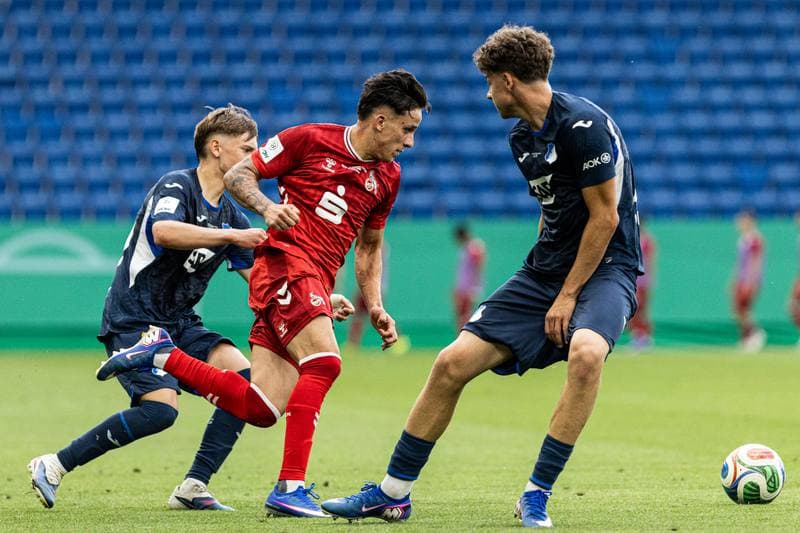 Football. U19-DFB-Nachwuchsliga A. TSG Hoffenheim U19 - 1. FC Koln U19. 31.05.2026
