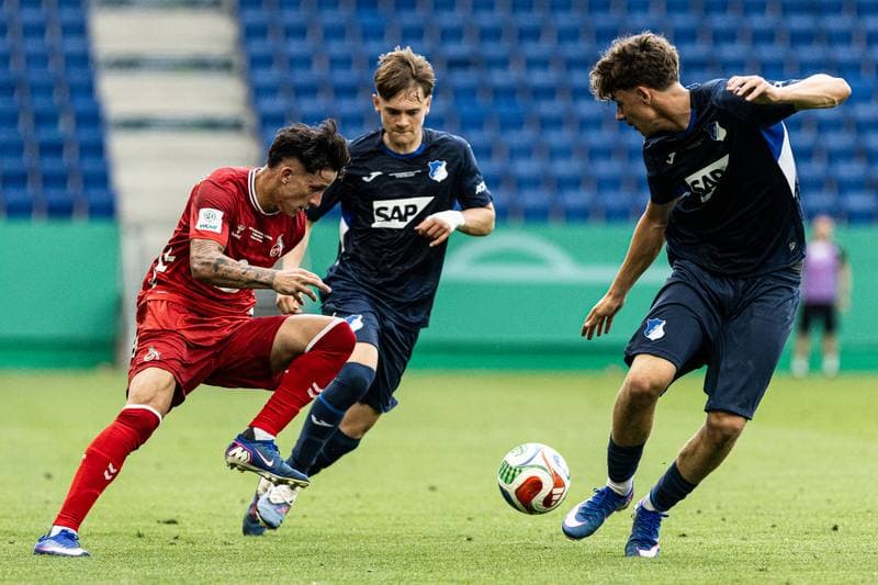 Football. U19-DFB-Nachwuchsliga A. TSG Hoffenheim U19 - 1. FC Koln U19. 31.05.2026