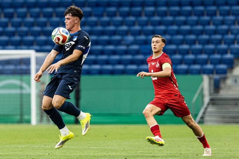 Football. U19-DFB-Nachwuchsliga A. TSG Hoffenheim U19 - 1. FC Koln U19. 31.05.2026