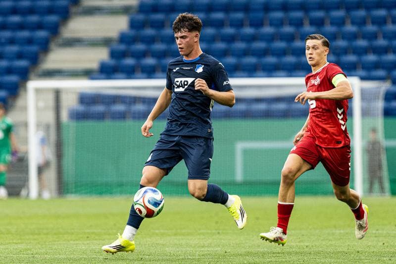 Football. U19-DFB-Nachwuchsliga A. TSG Hoffenheim U19 - 1. FC Koln U19. 31.05.2026