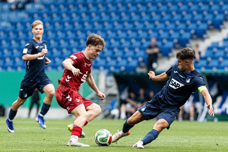 Football. U19-DFB-Nachwuchsliga A. TSG Hoffenheim U19 - 1. FC Koln U19. 31.05.2026
