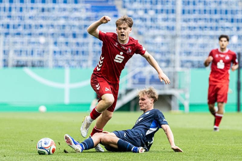 Football. U19-DFB-Nachwuchsliga A. TSG Hoffenheim U19 - 1. FC Koln U19. 31.05.2026